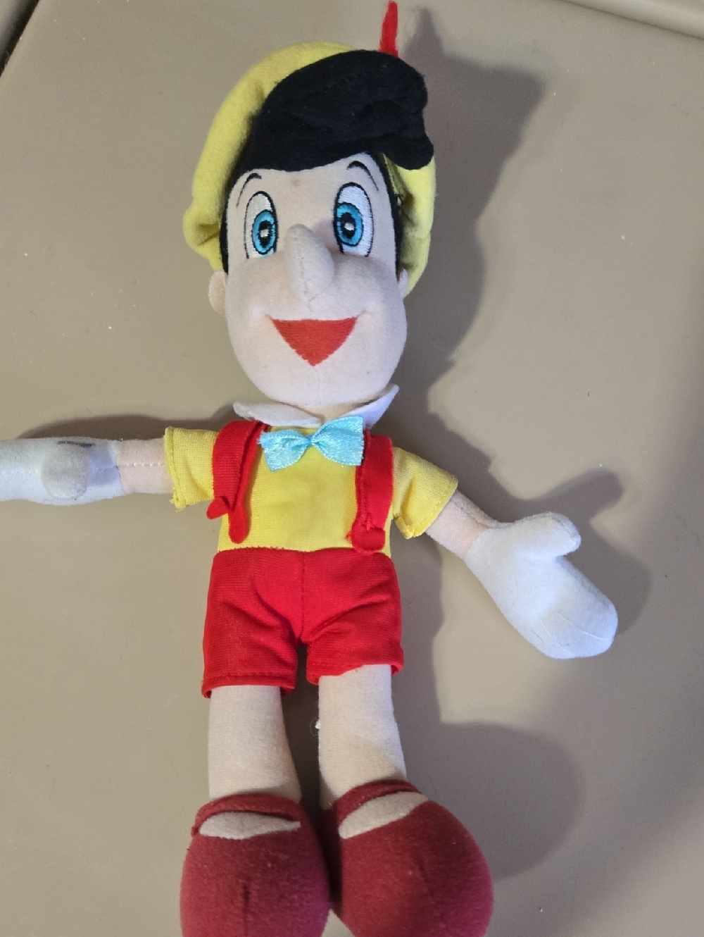 Vintage Pinocchio Plush Toy